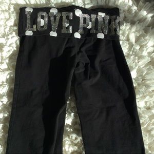 Victoria's Secret Love Blingy Yoga Pants